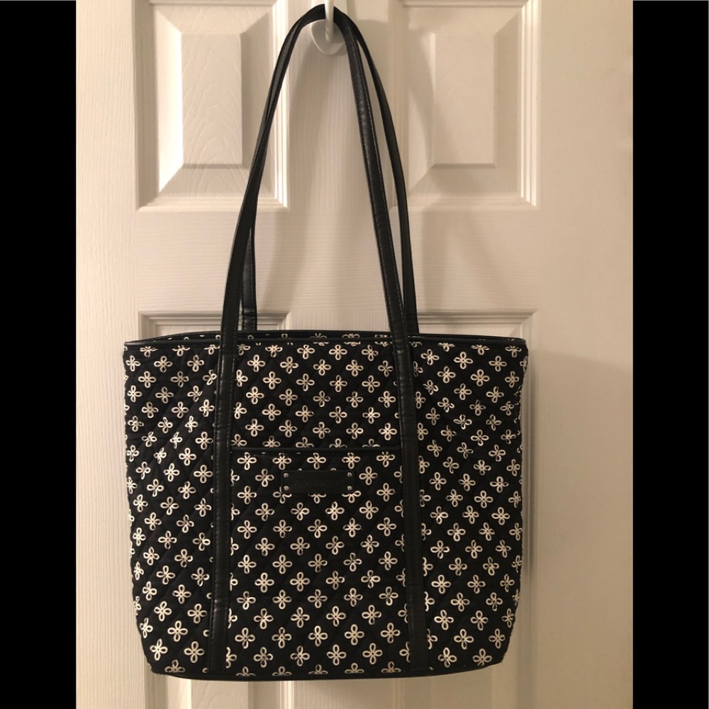 Vera Bradley Black and White Mini Concerto Bag